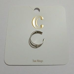 Sliver Tone Toe Ring